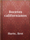 Imagen de portada para Bocetos californianos